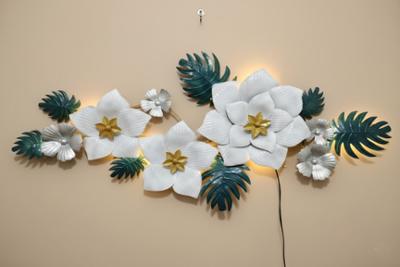 Glossy Plated Wall Decor