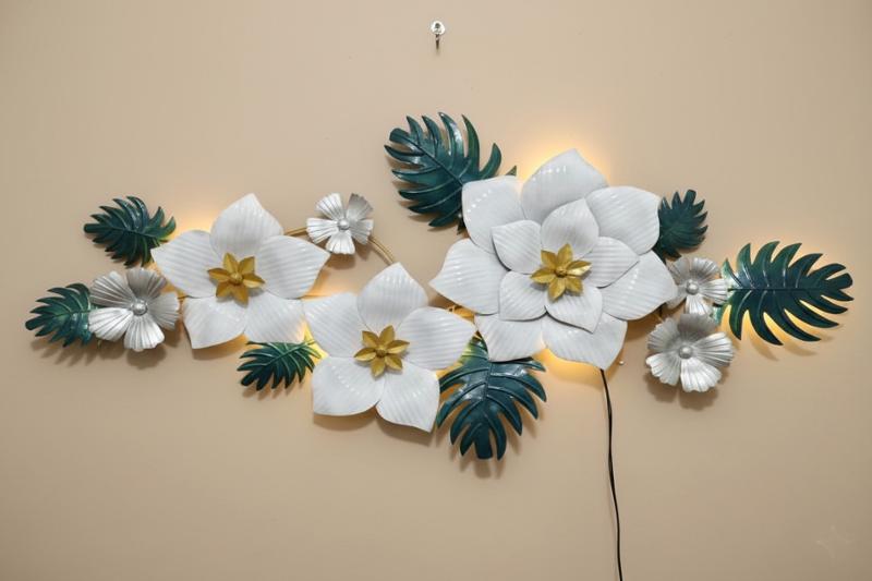 Glossy Plated Wall Decor