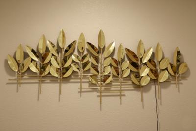 Glossy Plated Wall Décor