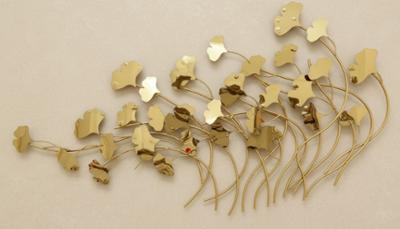 Glossy Plated Wall Décor