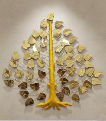 Glossy Plated Wall Décor